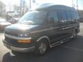 2005 Dark Green Metallic Chevrolet Express 1500 Passenger AWD Conversion Van  photo #7