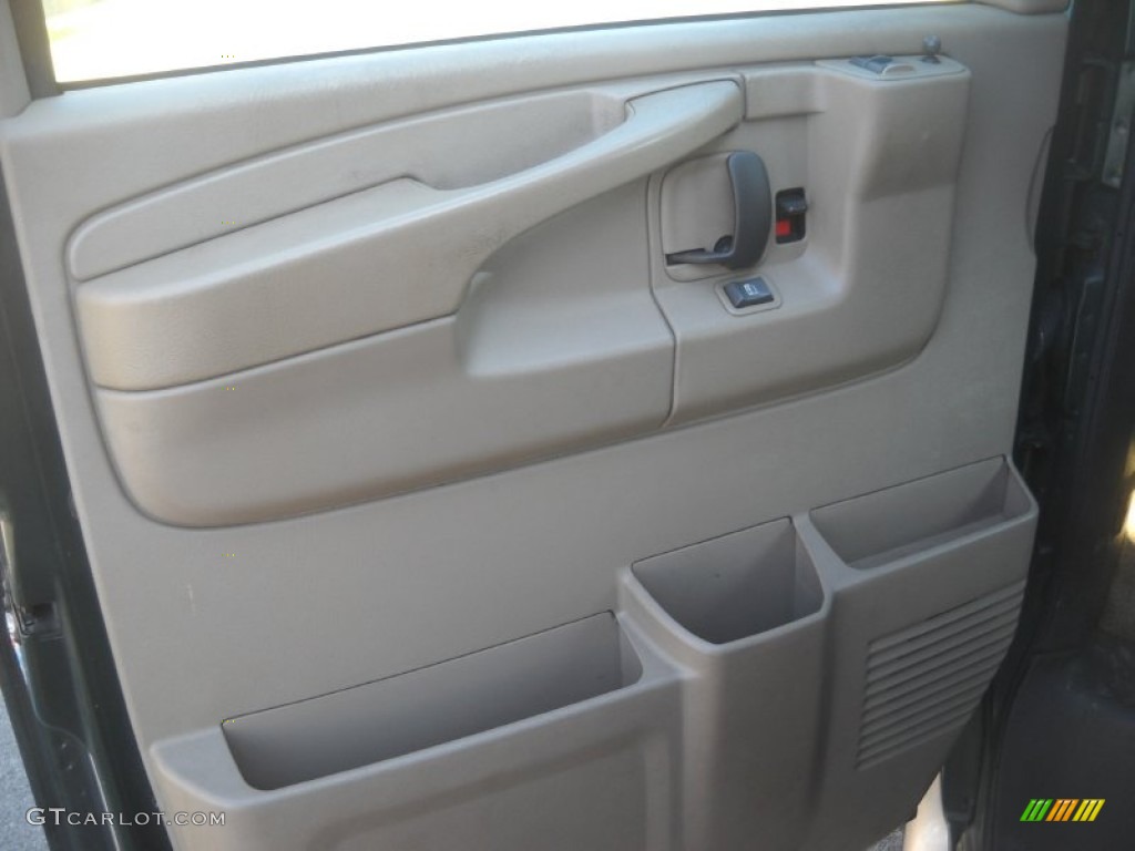 2005 Express 1500 Passenger AWD Conversion Van - Dark Green Metallic / Neutral photo #8