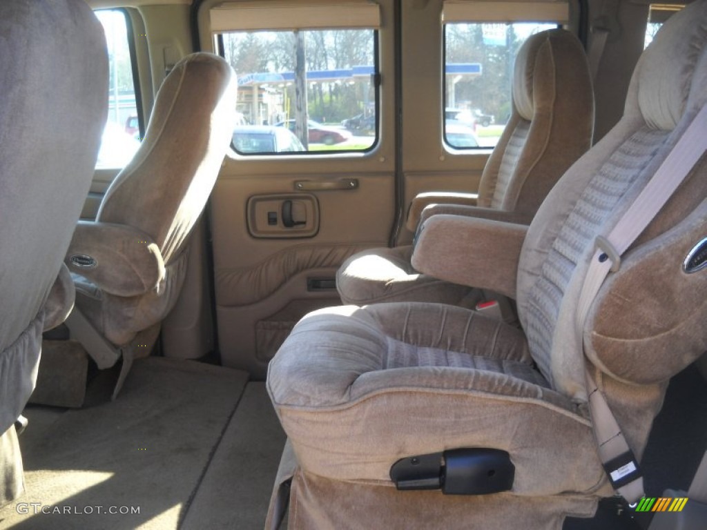 2005 Express 1500 Passenger AWD Conversion Van - Dark Green Metallic / Neutral photo #12
