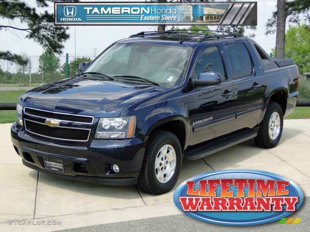 Dark Blue Metallic Chevrolet Avalanche