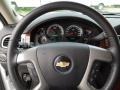 Ebony 2011 Chevrolet Tahoe Hybrid 4x4 Steering Wheel