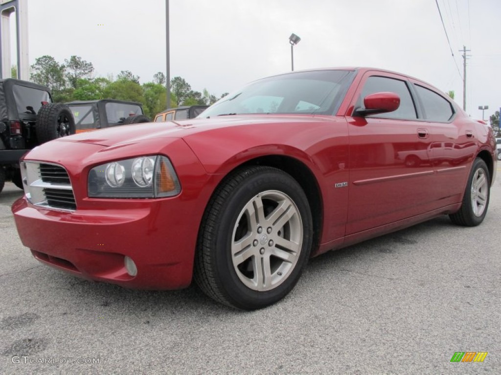 Inferno Red Crystal Pearl 2006 Dodge Charger R/T Exterior Photo #63035385
