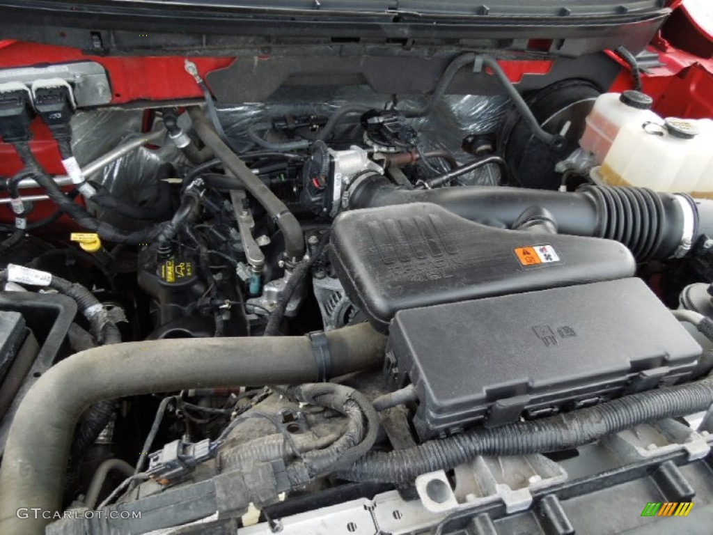 2009 Ford F150 STX SuperCab Engine Photos