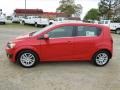 2012 Victory Red Chevrolet Sonic LT Hatch  photo #3