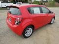 2012 Victory Red Chevrolet Sonic LT Hatch  photo #6