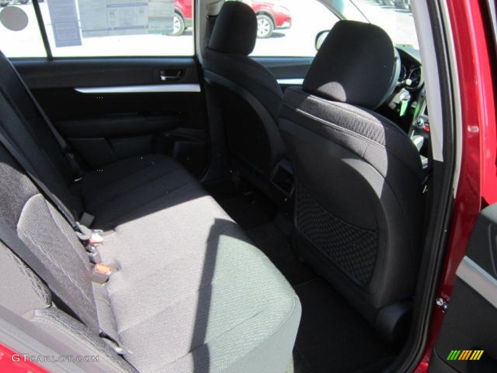 2012 Outback 2.5i - Ruby Red Pearl / Off Black photo #12