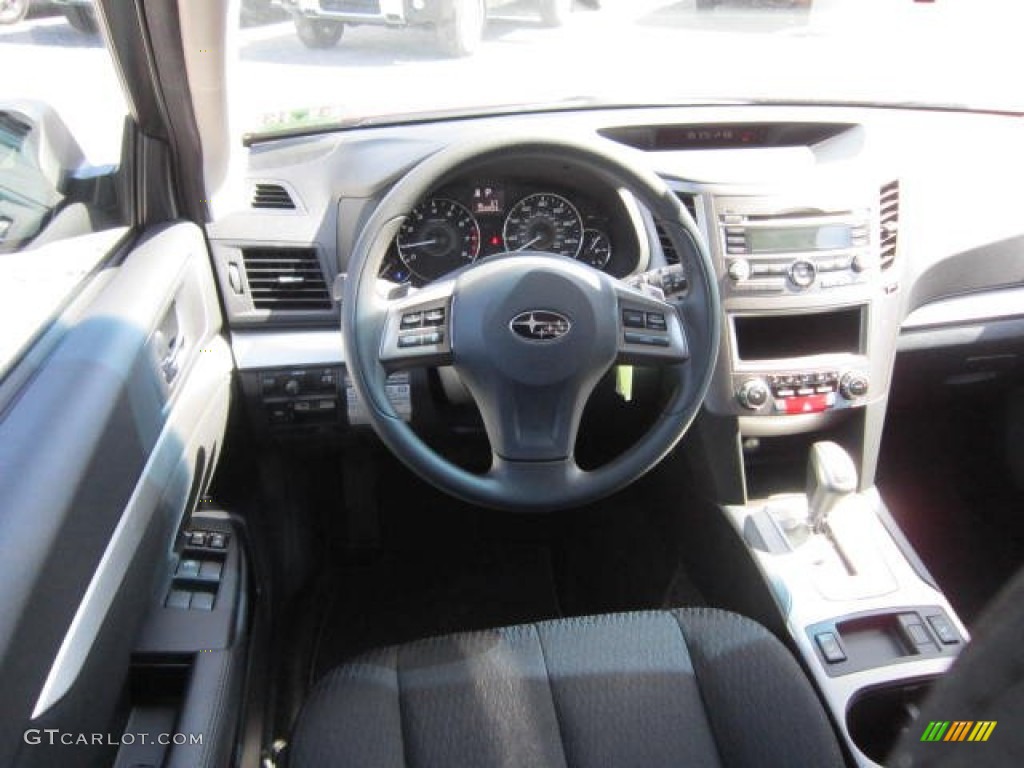 2012 Outback 2.5i - Ruby Red Pearl / Off Black photo #15