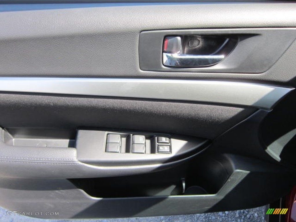 2012 Outback 2.5i - Ruby Red Pearl / Off Black photo #18