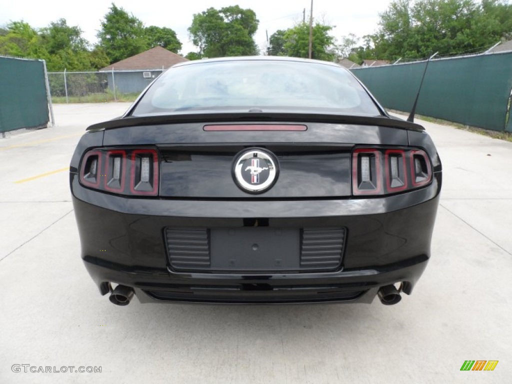 Black 2013 Ford Mustang V6 Premium Coupe Exterior Photo #63038968