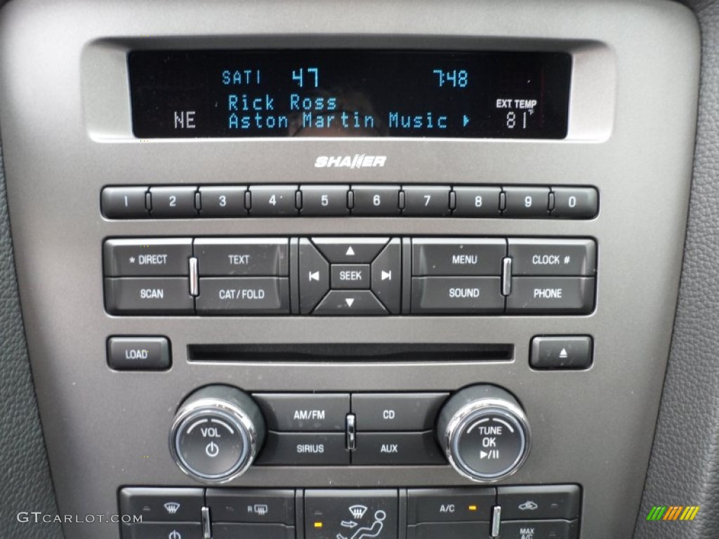 2013 Ford Mustang V6 Premium Coupe Controls Photo #63039163