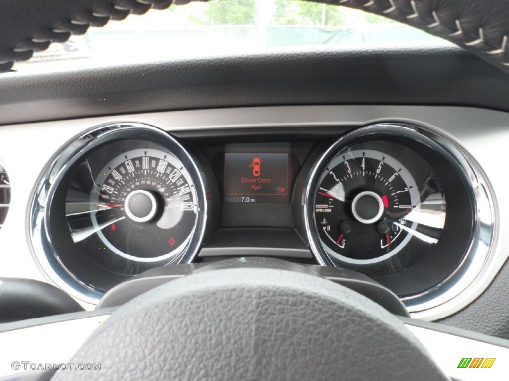 2013 Ford Mustang V6 Premium Coupe Gauges Photo #63039209
