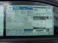 2013 Ford Mustang V6 Premium Coupe Window Sticker