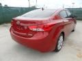 2012 Red Allure Hyundai Elantra Limited  photo #3
