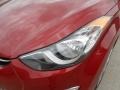 2012 Red Allure Hyundai Elantra Limited  photo #9