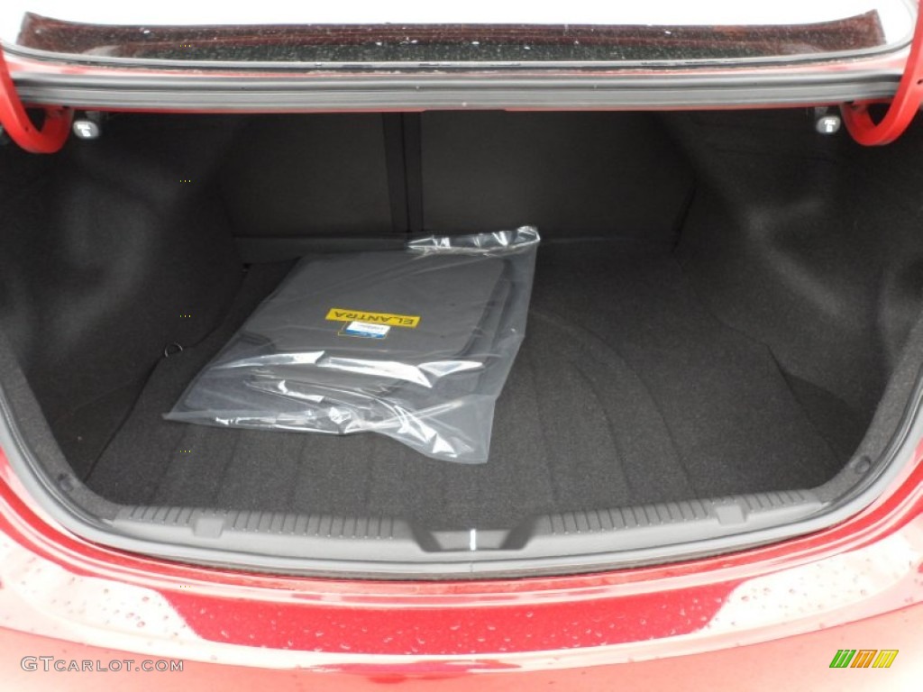 2012 Elantra Limited - Red Allure / Beige photo #24