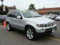 2005 Titanium Silver Metallic BMW X5 4.4i  photo #3