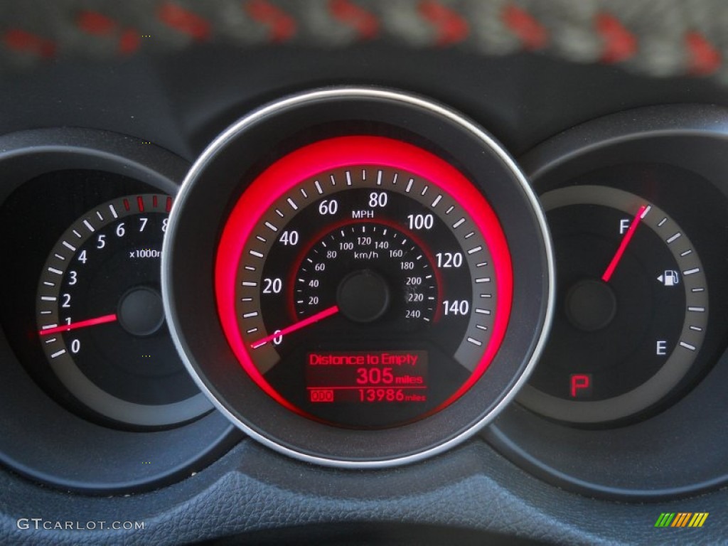 2011 Kia Forte Koup SX Gauges Photo #63040888