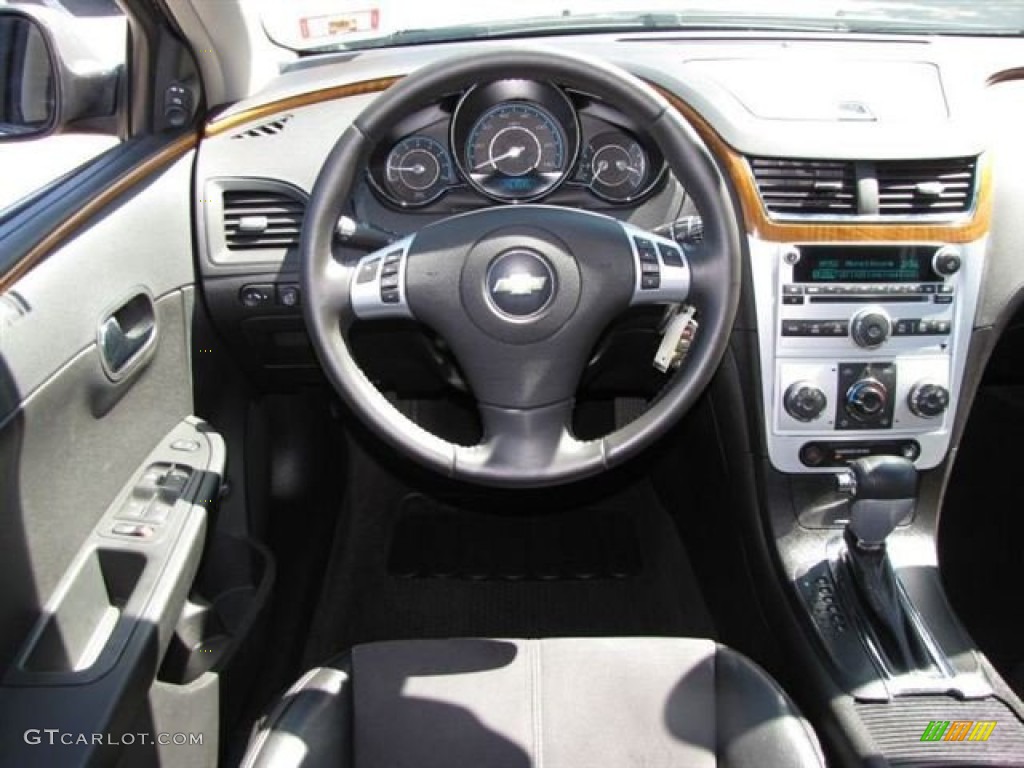 2008 Malibu LT Sedan - Dark Gray Metallic / Titanium Gray photo #7