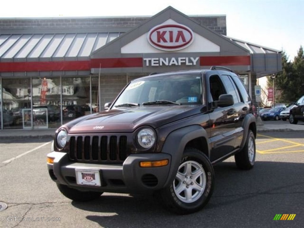 Deep Molten Red Pearl Jeep Liberty