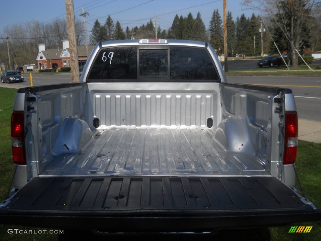 2005 F150 XLT SuperCab - Silver Metallic / Medium Flint Grey photo #6