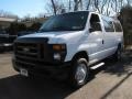 Oxford White 2008 Ford E Series Van E350 Super Duty XL Passenger