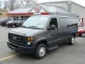 Dark Shadow Grey Metallic 2008 Ford E Series Van E350 Super Duty XL Passenger