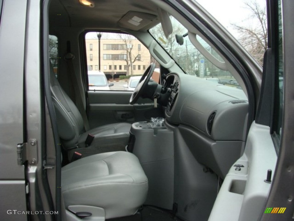 2008 E Series Van E350 Super Duty XL Passenger - Dark Shadow Grey Metallic / Medium Flint photo #8