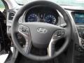 2012 Hyundai Azera Chestnut Brown Interior Steering Wheel Photo