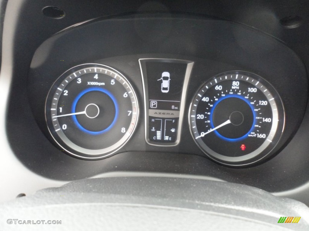 2012 Hyundai Azera Standard Azera Model Gauges Photo #63042582