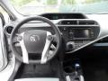 Light Blue Gray/Black 2012 Toyota Prius c Hybrid Three Dashboard