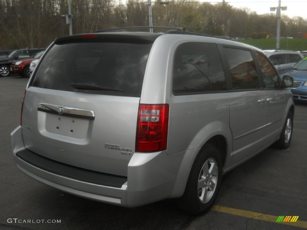 2010 Grand Caravan SXT - Bright Silver Metallic / Dark Slate Gray/Light Shale photo #2