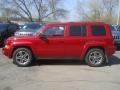 2010 Inferno Red Crystal Pearl Jeep Patriot Sport 4x4  photo #12