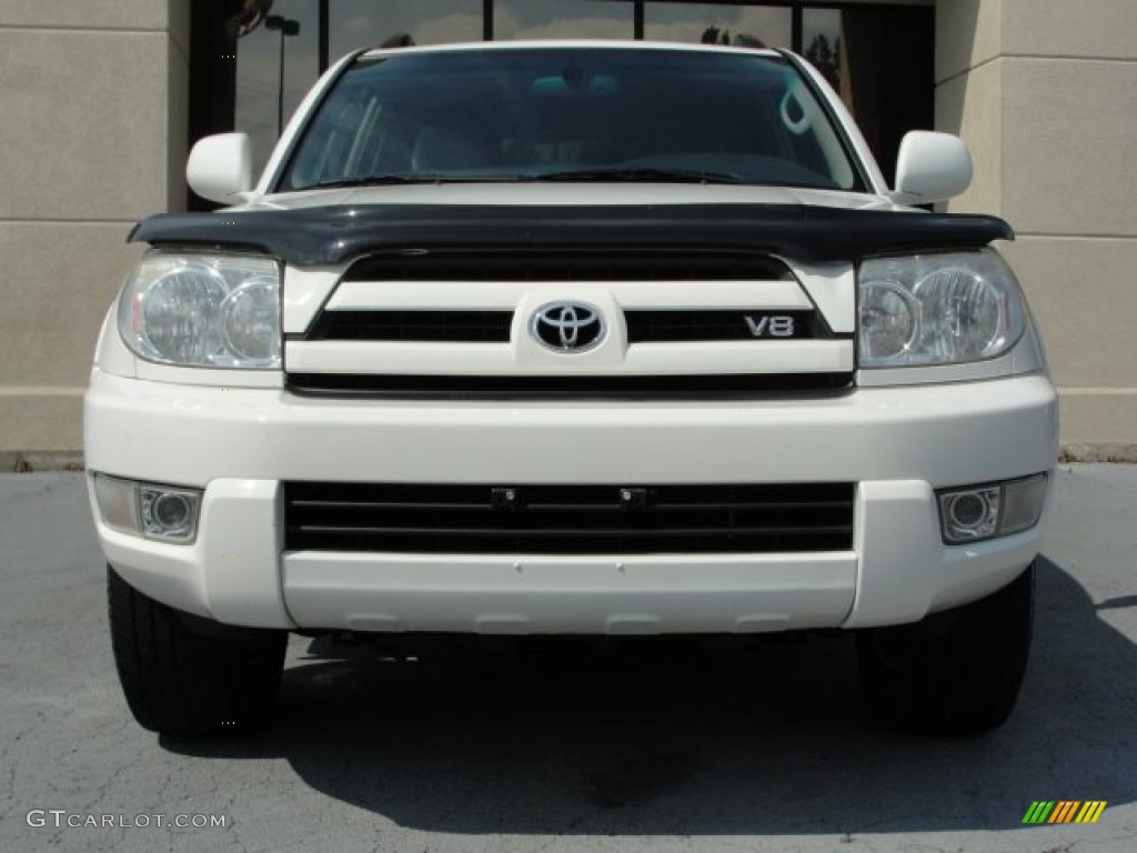 2005 4Runner Limited 4x4 - Natural White / Taupe photo #4
