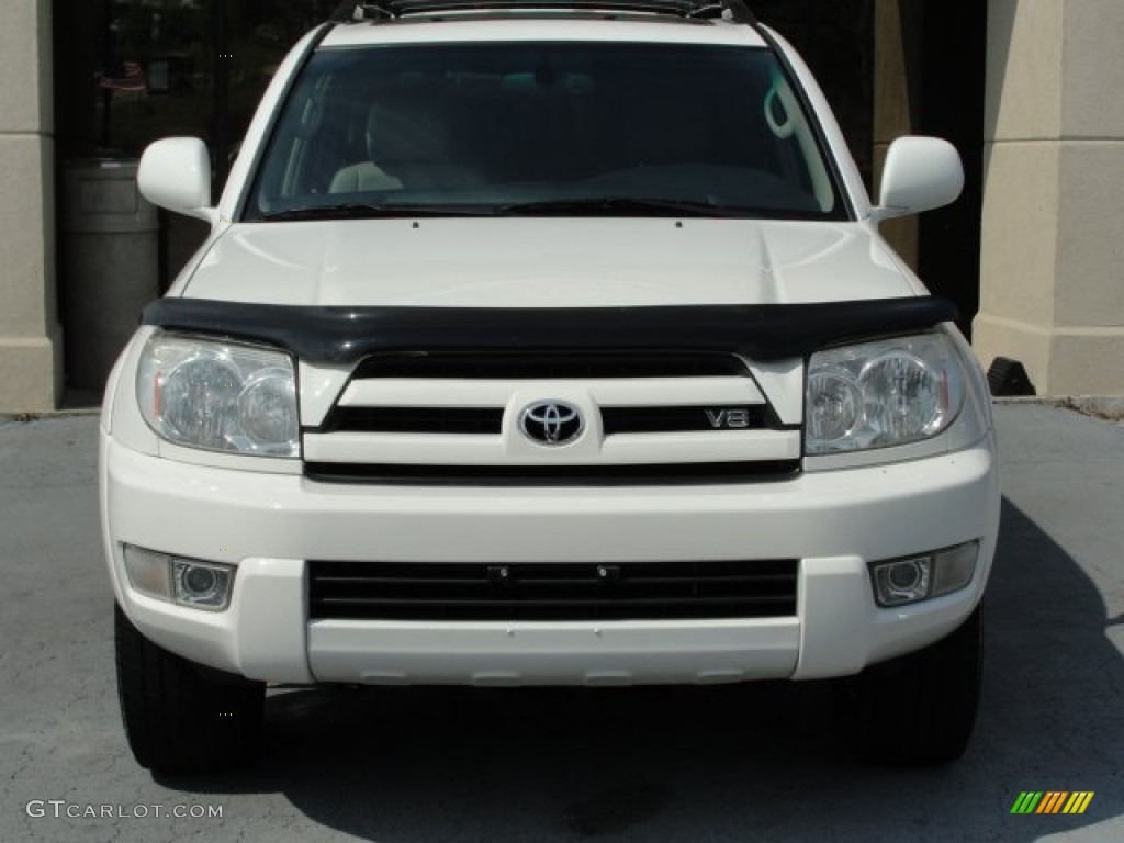 2005 4Runner Limited 4x4 - Natural White / Taupe photo #6