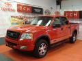 2005 Bright Red Ford F150 FX4 SuperCrew 4x4  photo #1
