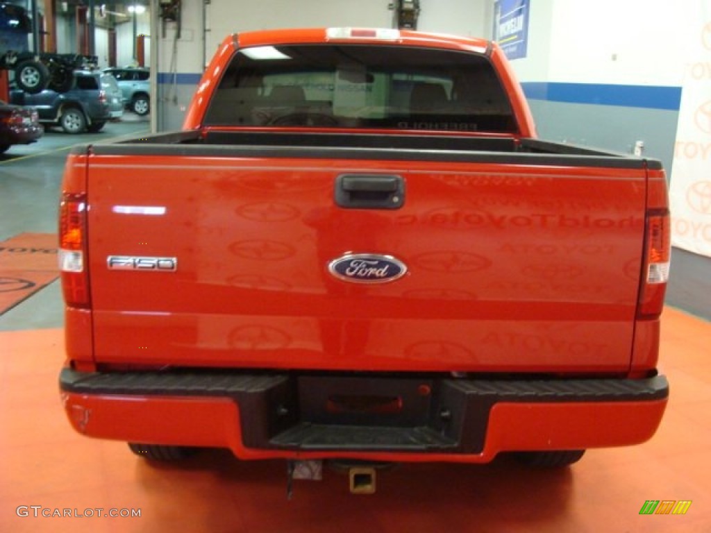 2005 F150 FX4 SuperCrew 4x4 - Bright Red / Black photo #7