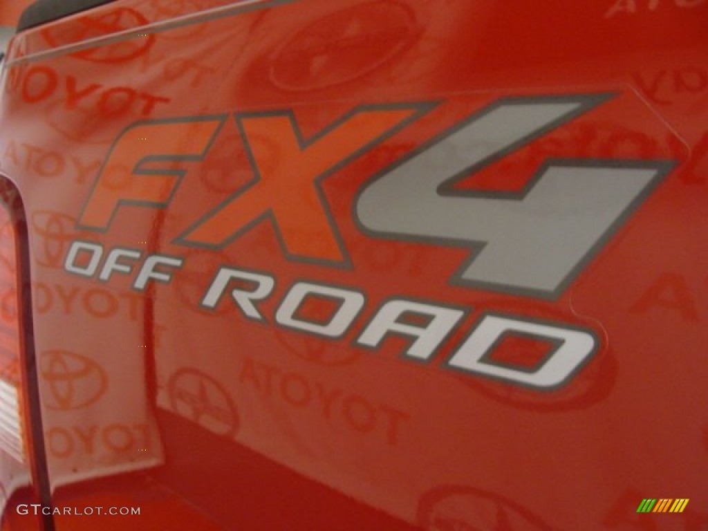 2005 F150 FX4 SuperCrew 4x4 - Bright Red / Black photo #22