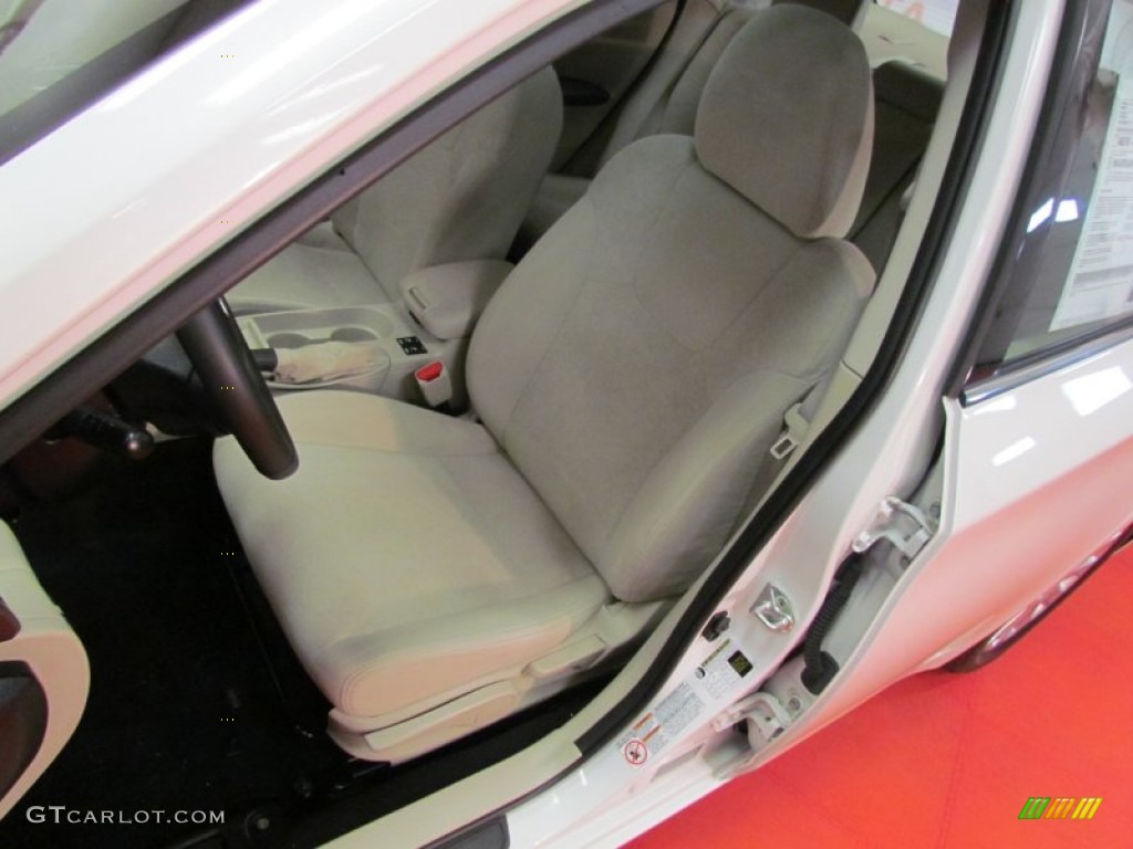 2011 Impreza 2.5i Premium Sedan - Satin White Pearl / Ivory photo #16