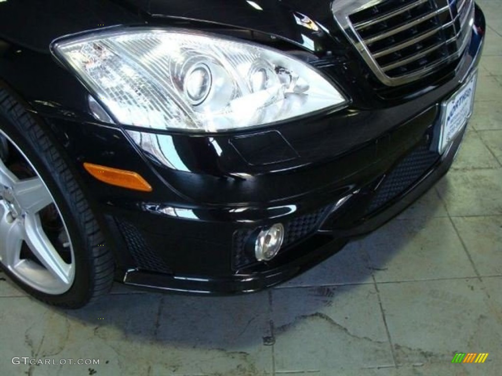 2008 S 63 AMG Sedan - Black / Black photo #21