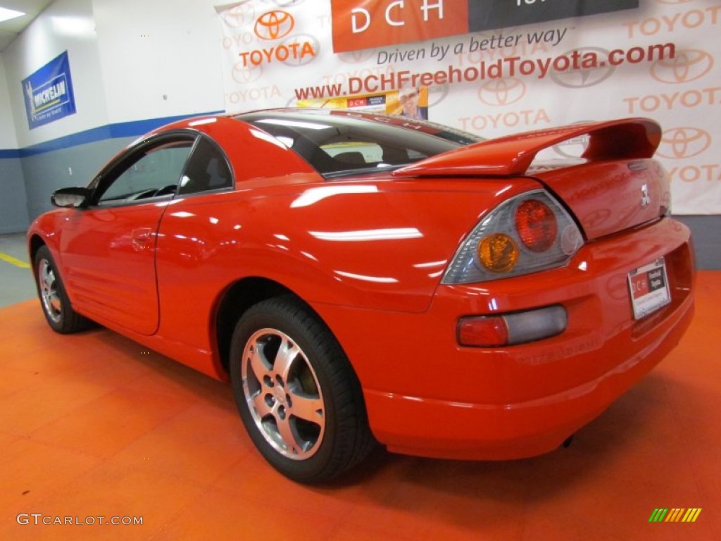2003 Eclipse GS Coupe - Saronno Red / Midnight photo #8