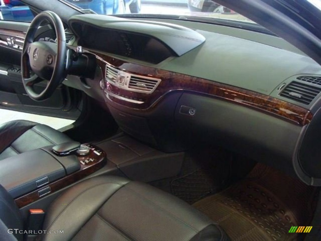 2008 S 63 AMG Sedan - Black / Black photo #40