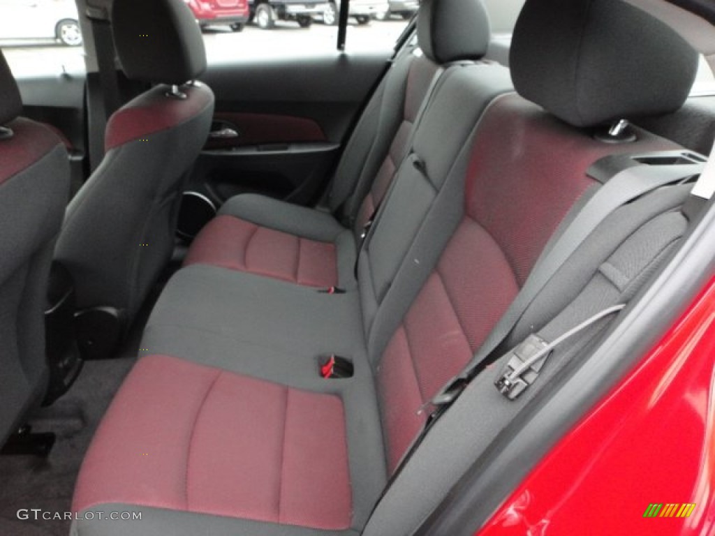2012 Chevrolet Cruze LT/RS Rear Seat Photo #63046999