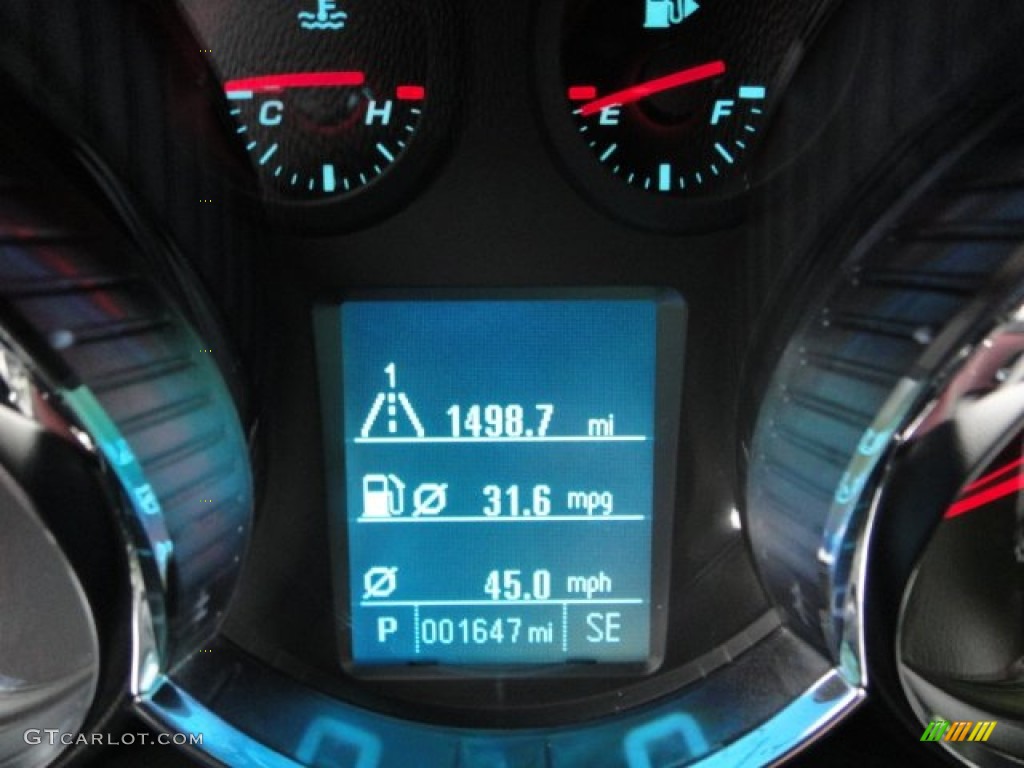 2012 Chevrolet Cruze LT/RS Gauges Photo #63047077