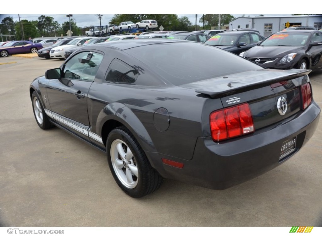 2007 Mustang V6 Premium Coupe - Alloy Metallic / Dark Charcoal photo #3