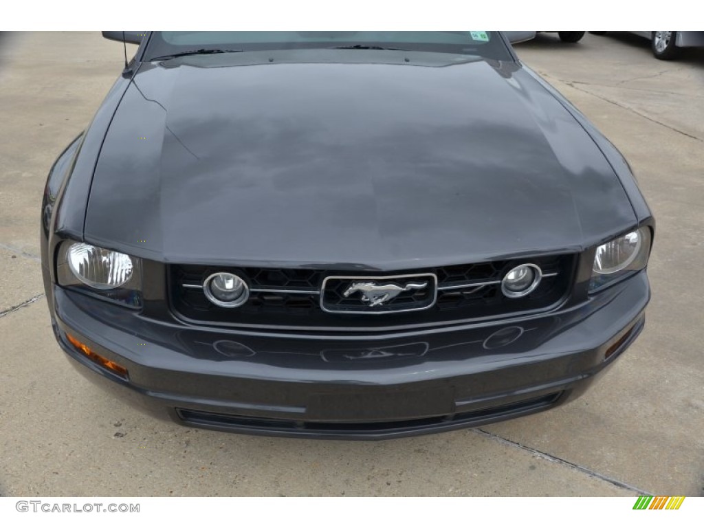 2007 Mustang V6 Premium Coupe - Alloy Metallic / Dark Charcoal photo #11