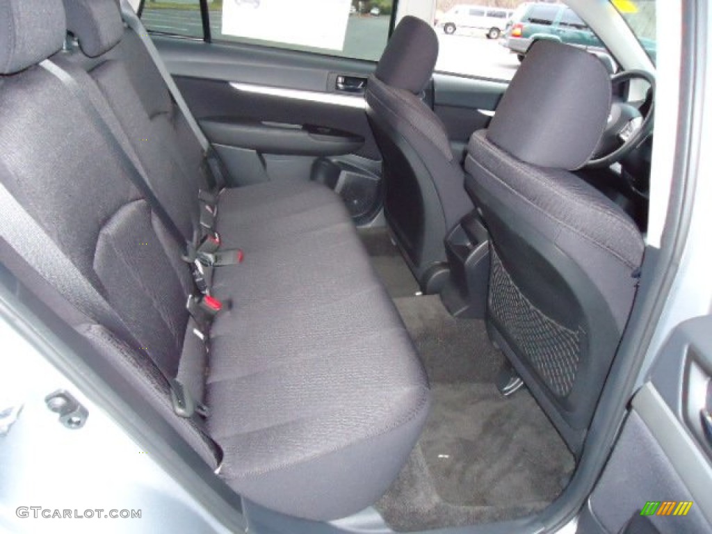 2012 Outback 2.5i Premium - Ruby Red Pearl / Off Black photo #19