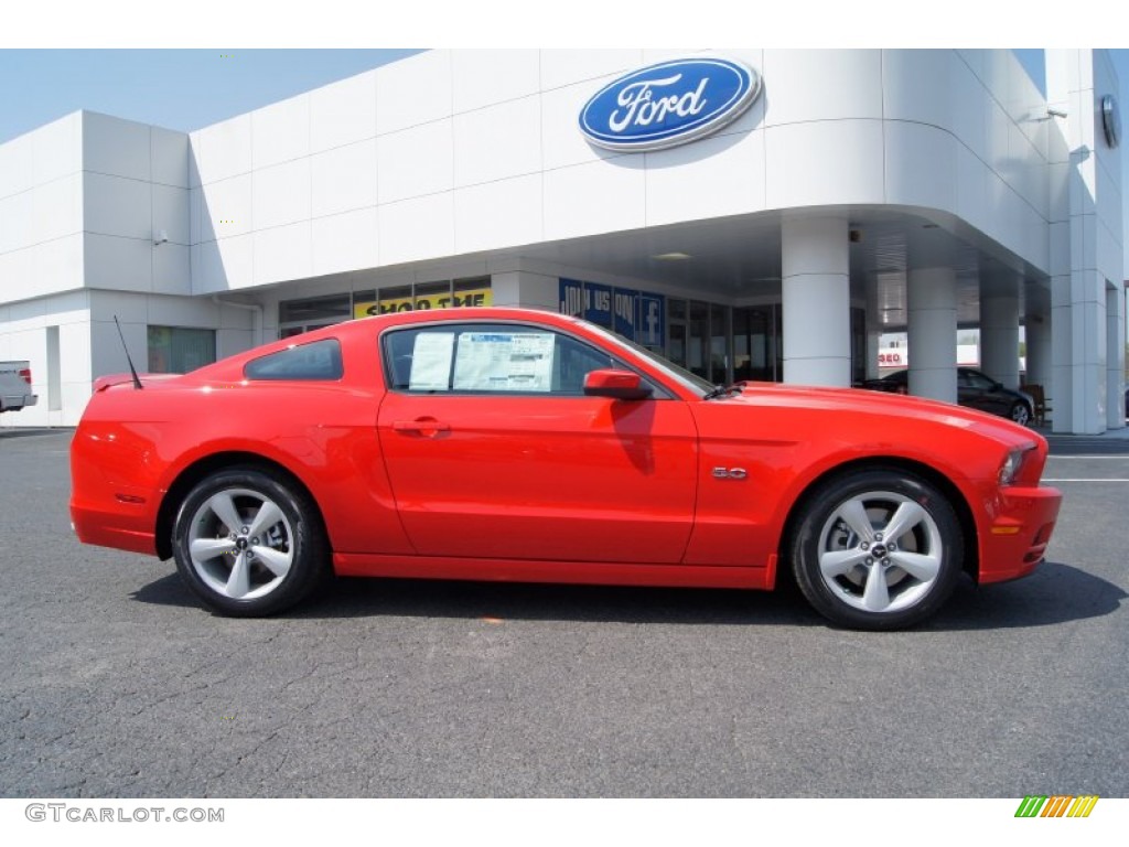 Race Red 2013 Ford Mustang GT Coupe Exterior Photo #63048412