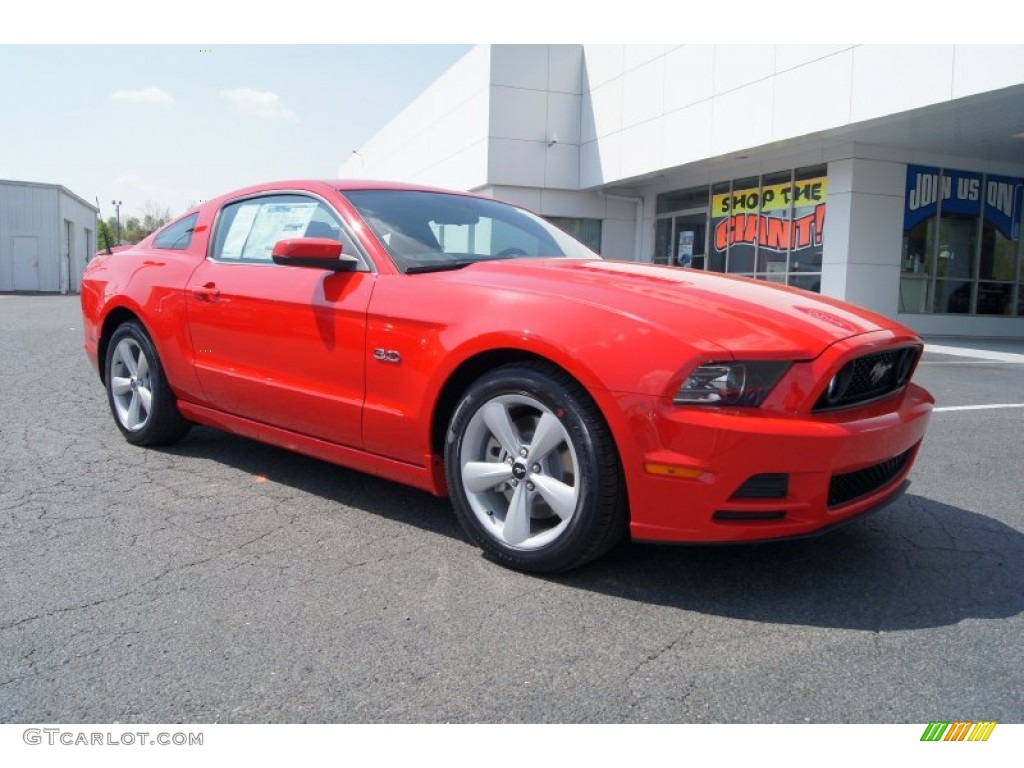Race Red 2013 Ford Mustang GT Coupe Exterior Photo #63048421