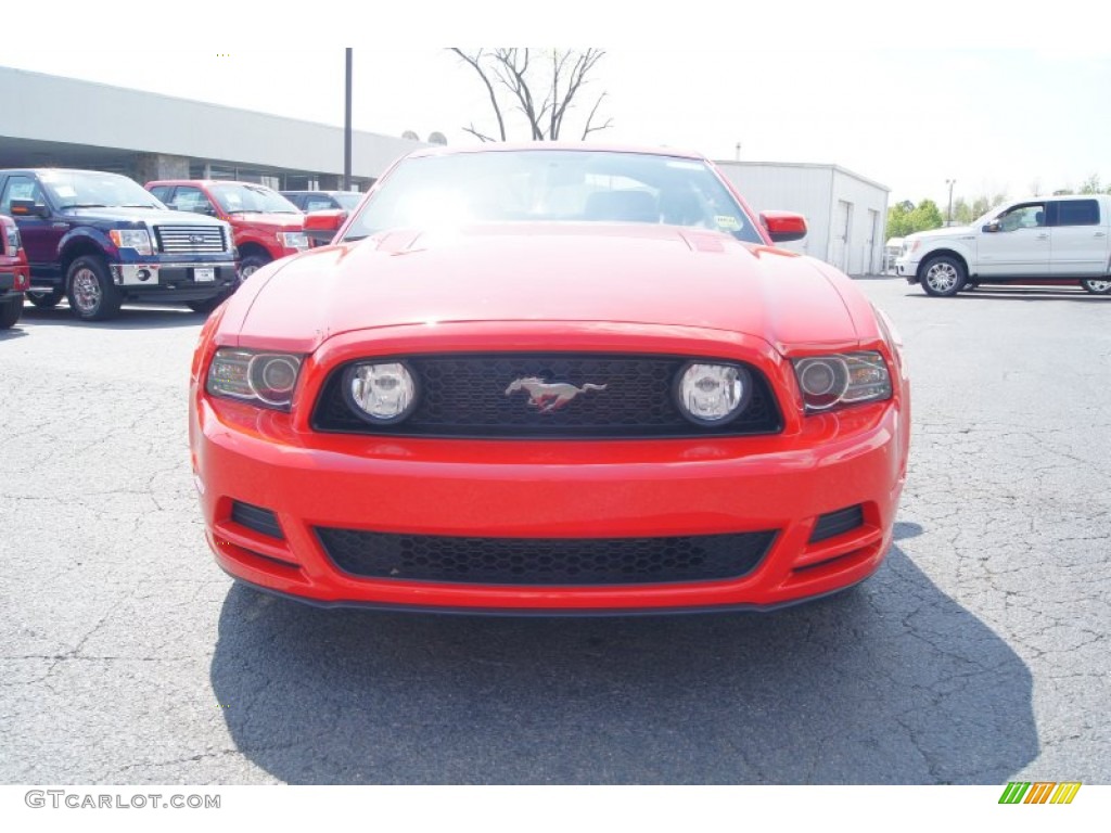 2013 Mustang GT Coupe - Race Red / Charcoal Black photo #7