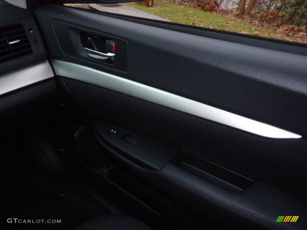 2012 Outback 2.5i Premium - Ruby Red Pearl / Off Black photo #35